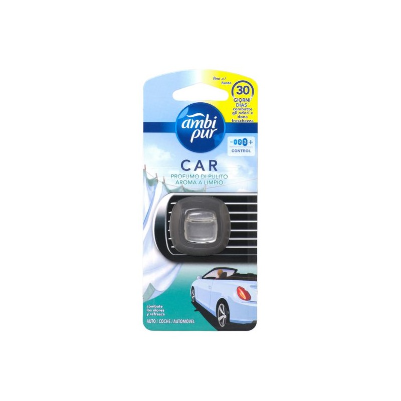 AMBI PUR CAR U&G PROFUMO DI PULITO (FRESH LINEN)