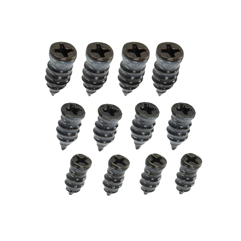 SET 12 VITI VULCANIZZANTI PER PNUMATICI