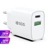 SGS CARICABATTERIE DA CASA USB-C PD USB GAN 25W