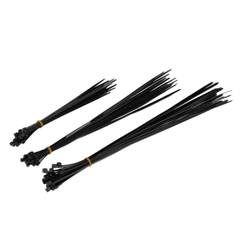 FASCETTE IN NYLON NERE KIT 60PZ LUNGHE