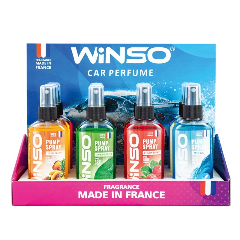 WINSO PUMP SPRAY 75ML DISPLAY-1 12PZ MIX