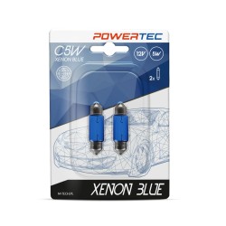 C5W 36MM 12V 5W SV8.5 BLUE...