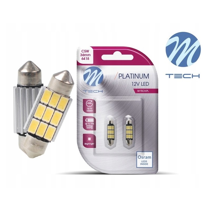 C5W 36mm OSRAM  L815W 9xSMD5630 12V BIANCO