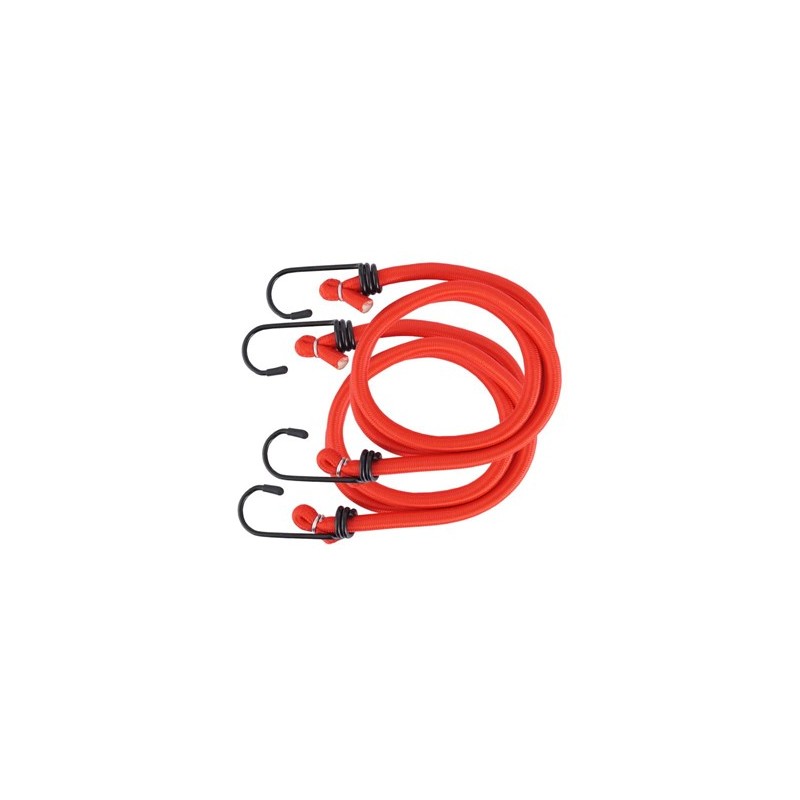 CINGHIE ELASTICHE CON GANCI 7MM X 80CM 2 PZ