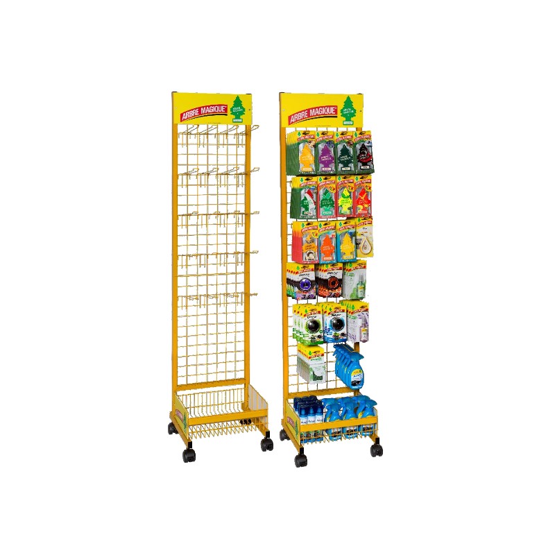 ESPOSITORE METALLICO YELLOW LABEL AM