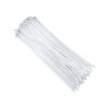 FASCETTE IN NYLON 3,6x300 TRASPARENTI 100PZ