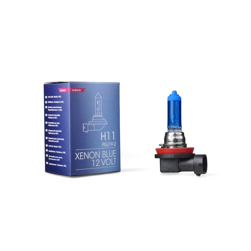 H11 12V 55W PGJ19-2 XENON BLUE M-TECH