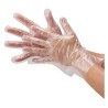 100 GUANTI MONOUSO IN POLIETILENE HDPE