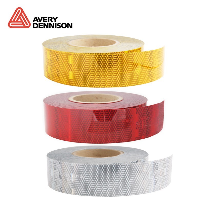 NASTRO RIFLETTENTE AVERY D. MM55X50MT GIALLO ECE104