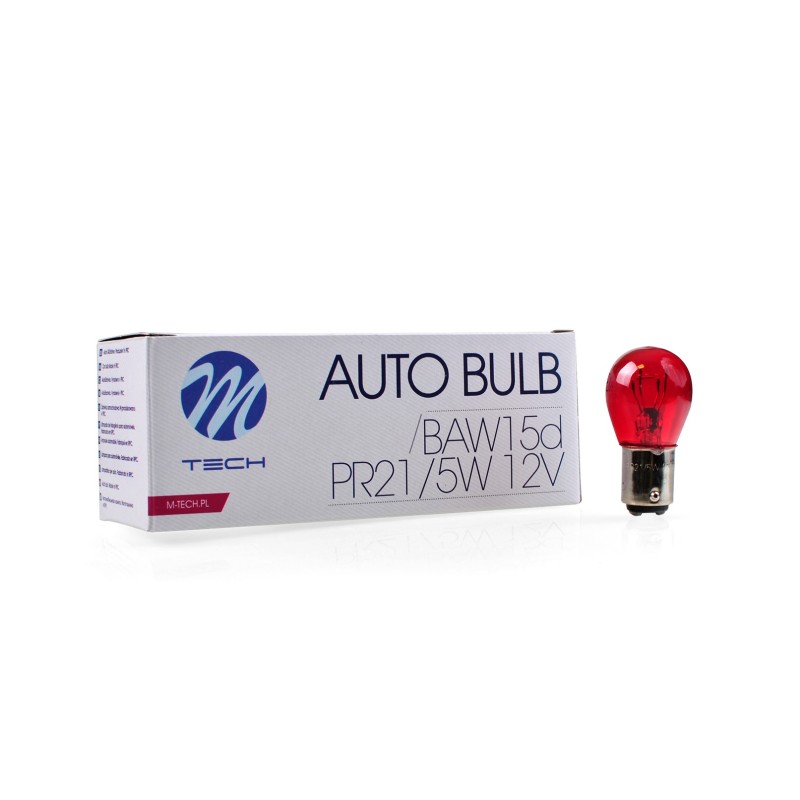 PR21/5W 12V 21/5W BAW15d ROSSO M-TECH