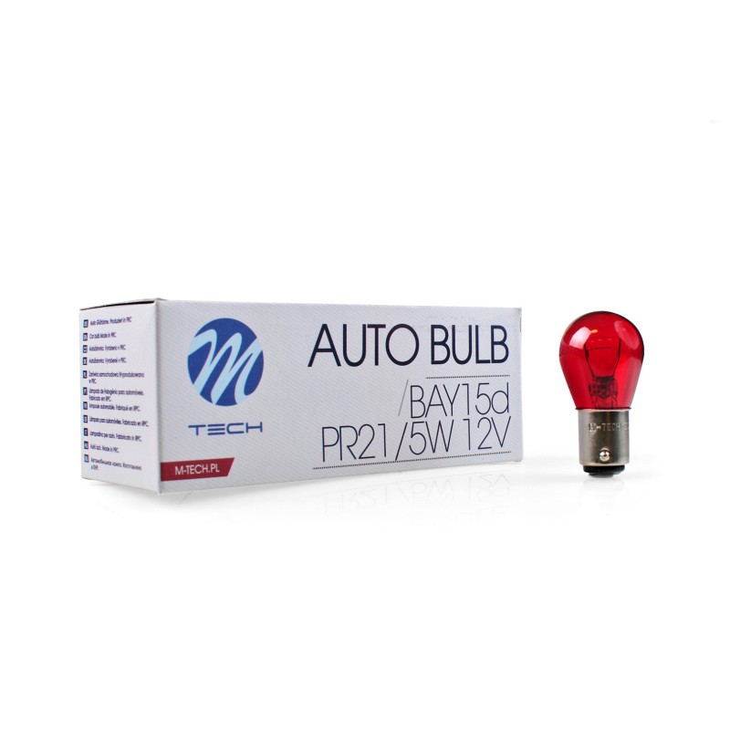 PR21/5W 12V 21/5W BAY15d ROSSO M-TECH