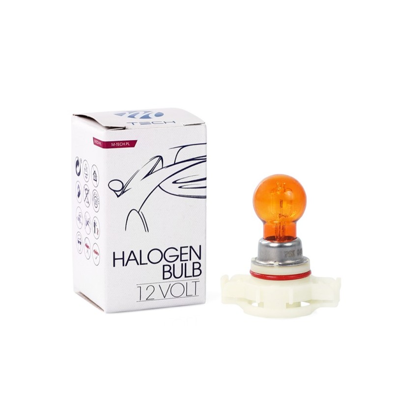 PSY24W 12V 24W PG20-4 AMBER M-TECH