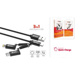 *SGS CAVO USB 3in1...