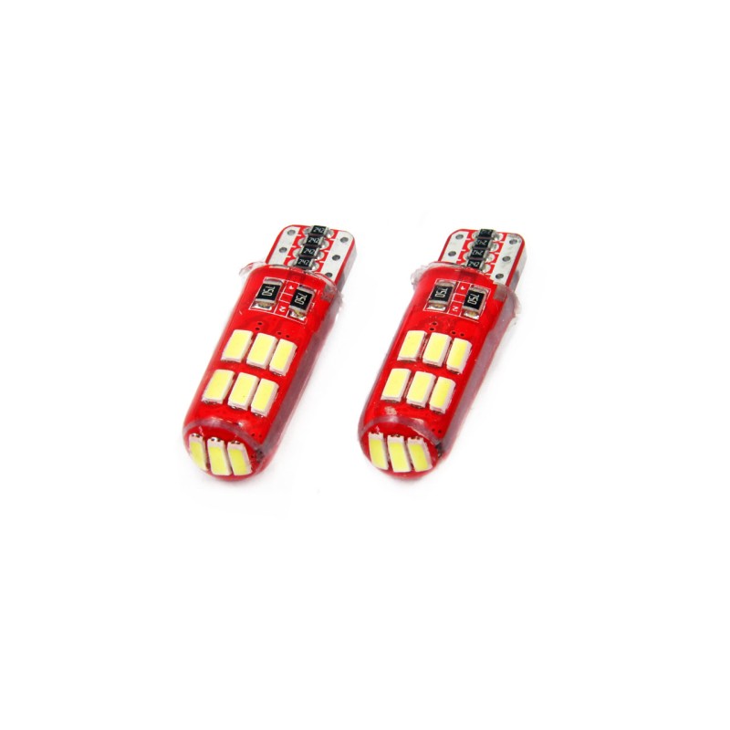 T10 W5W 12V 15SMD 4014 SILICONE LED CANBUS