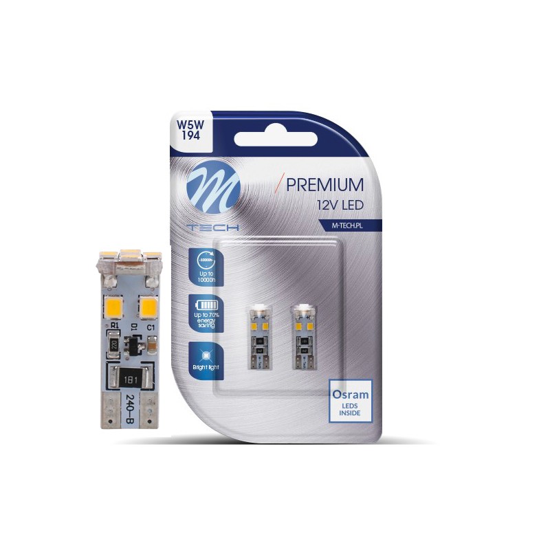 T10 W5W OSRAM LED L312 8xSMD3528 CANBUS