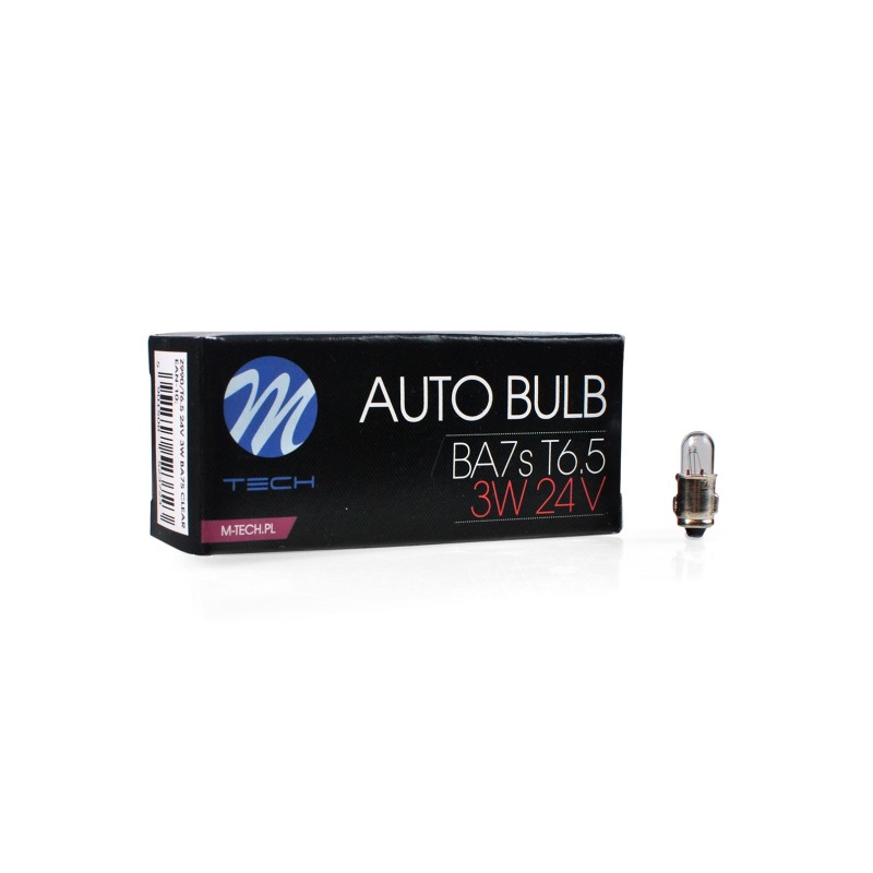 T6.5 24V 3W BA7s M-TECH