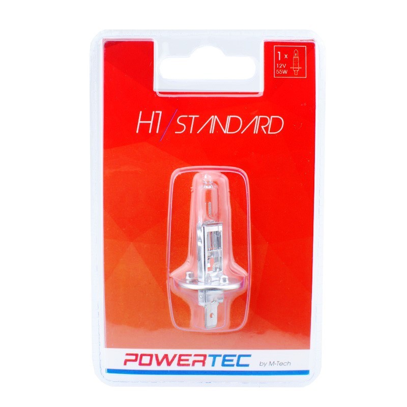 H1 12V 55W P14.5s POWERTEC BLISTER